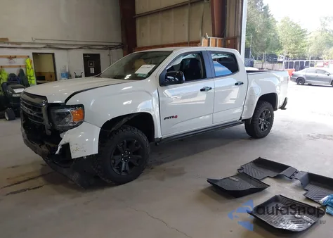 2022 GMC Canyon 4Wd Short Box At4 - Leather z USA, uszkodzony, nr VIN 1GTG6FENXN1306161